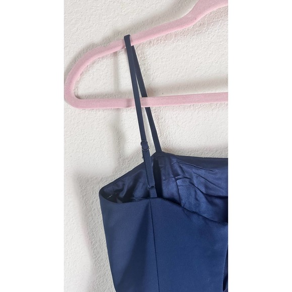Bardot Carmelle Midi Dress in Navy Size 4 NWOT - Picture 4 of 9
